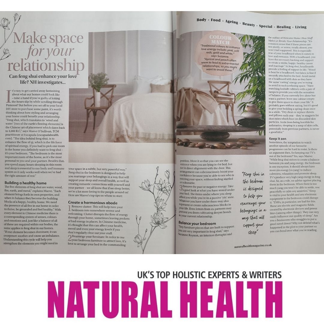 Suzanne Roynon in Natural Health Magazine